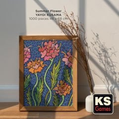 Summer flower ( yaz çiçeği ) puzzle 1000 parça