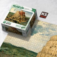The Tower of Babel ( babil kulesi ) puzzle 4000 parça