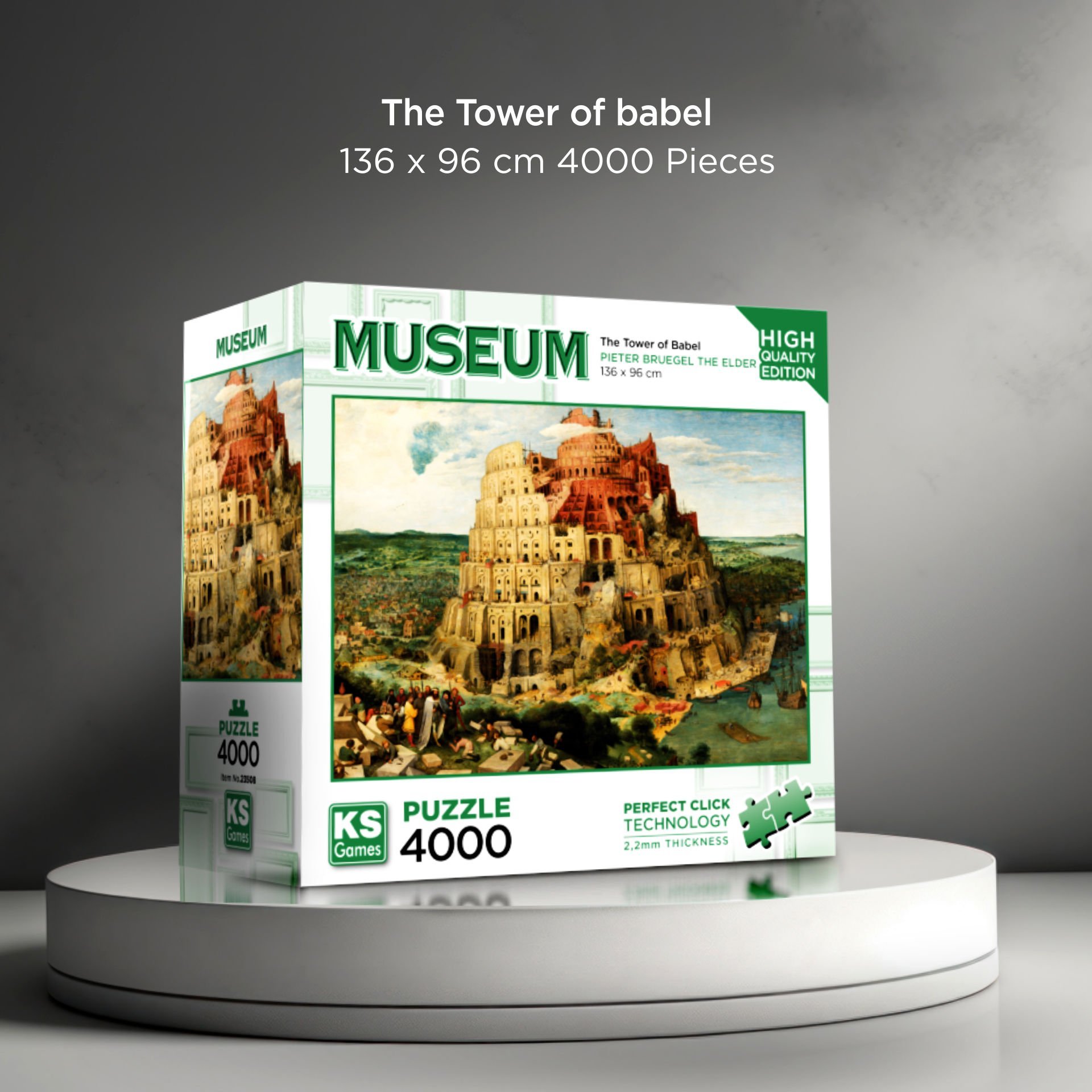 The Tower of Babel ( babil kulesi ) puzzle 4000 parça