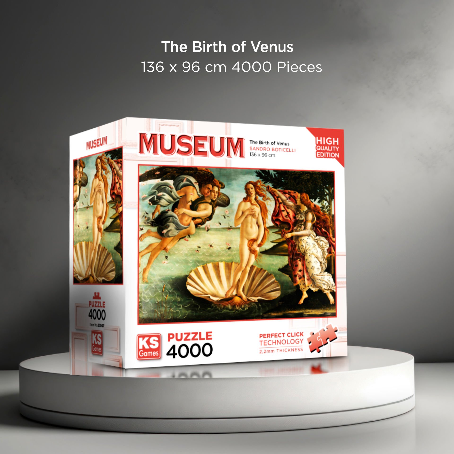 The birth of Venus ( venüs'ün doğuşu ) puzzle  4000 parça