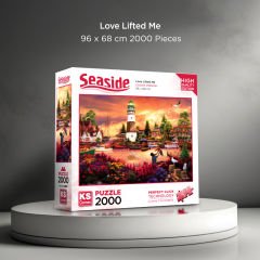 Love Lifted Me ( aşk beni kaldırdı ) puzzle 2000 parça
