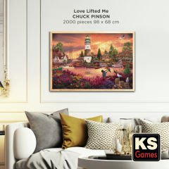 Love Lifted Me ( aşk beni kaldırdı ) puzzle 2000 parça
