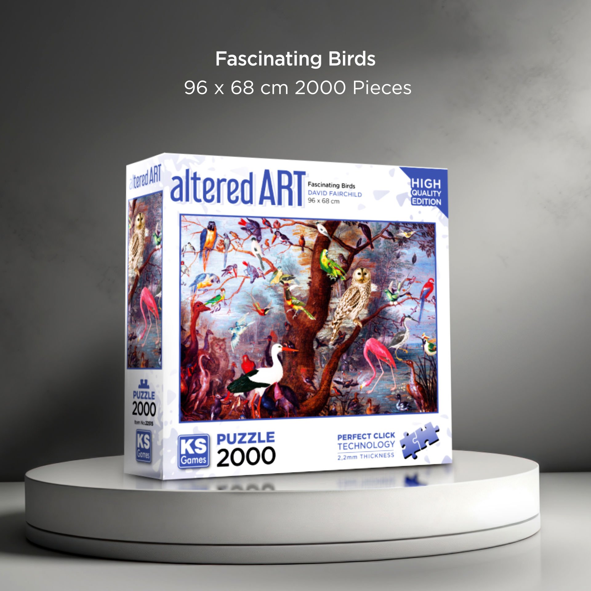 Fascinating Birds ( büyüleyici kuşlar ) puzzle 2000 parça
