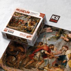 The Meeting of Abraham and Melchizedek puzzle 3000 parça