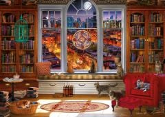 Moonlight Mischief ( ayışığı yaramazlığı ) puzzle 3000 parça