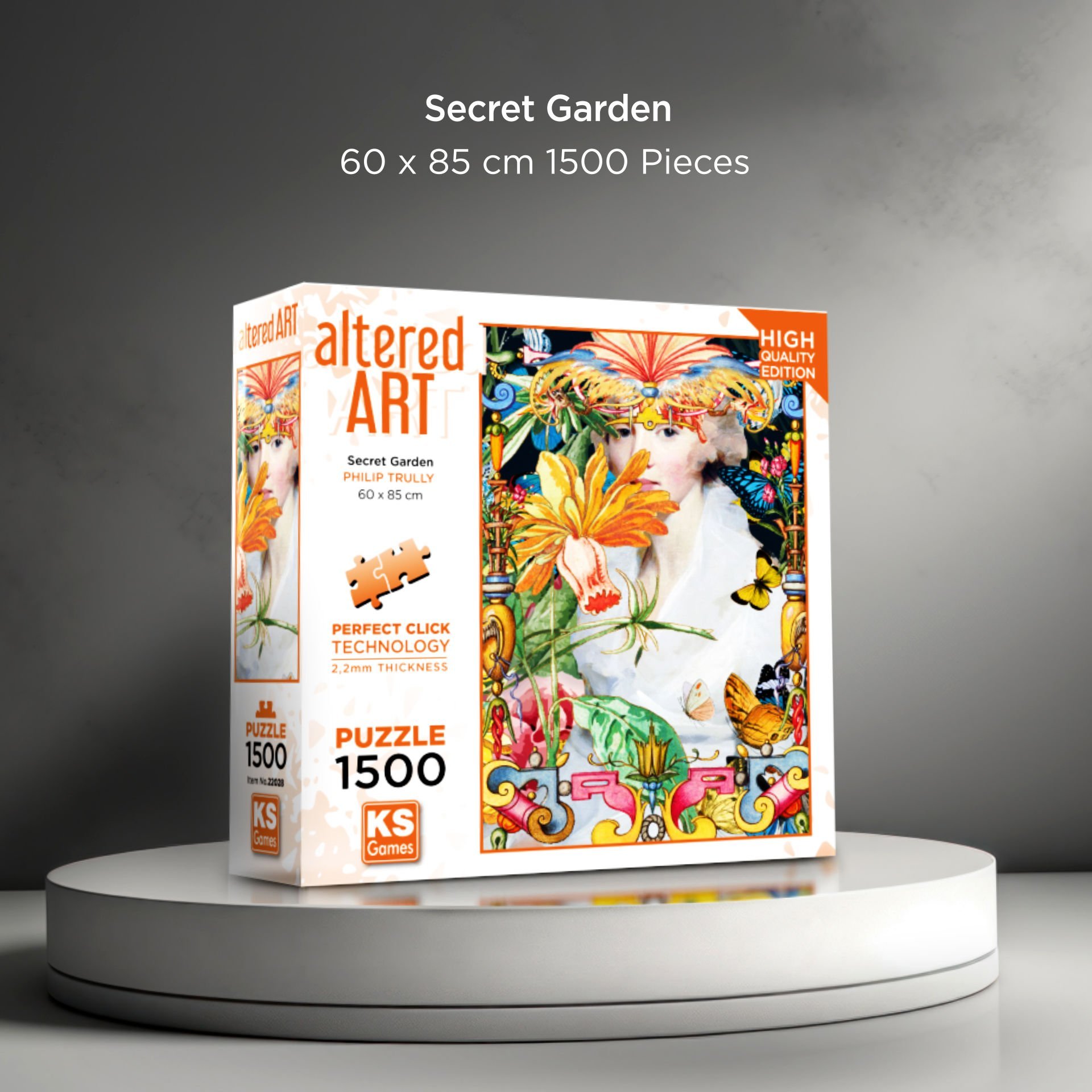 secret garden ( gizli bahçe ) puzzle 1500 parça
