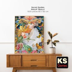 secret garden ( gizli bahçe ) puzzle 1500 parça