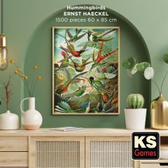 Hummingbirds ( sinek kuşları ) puzzle 1500 parça