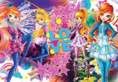 Winx puzzle 200 parça