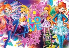 Winx puzzle 200 parça