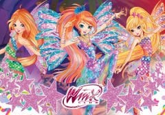 Winx  puzzle 100 parça