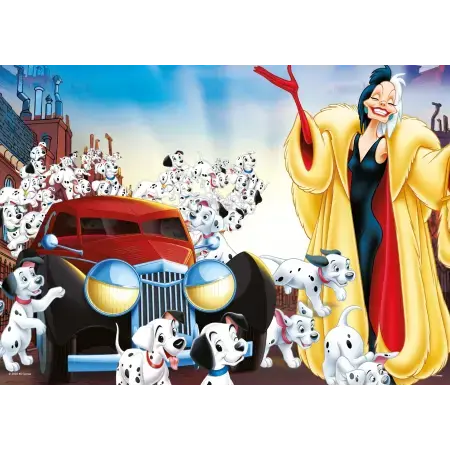 101 Dalmation  puzzle 100 parça