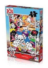 101 Dalmation  puzzle 50 parça