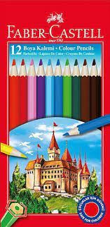 Faber Castell Boya Kalemi 12 Renk