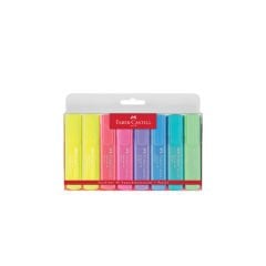 Faber Castel Fosforlu Kalem , Pastel renkler 8'li