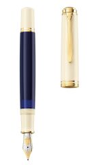 Pelikan Souverän M800 Cream Blue Fountain Pen