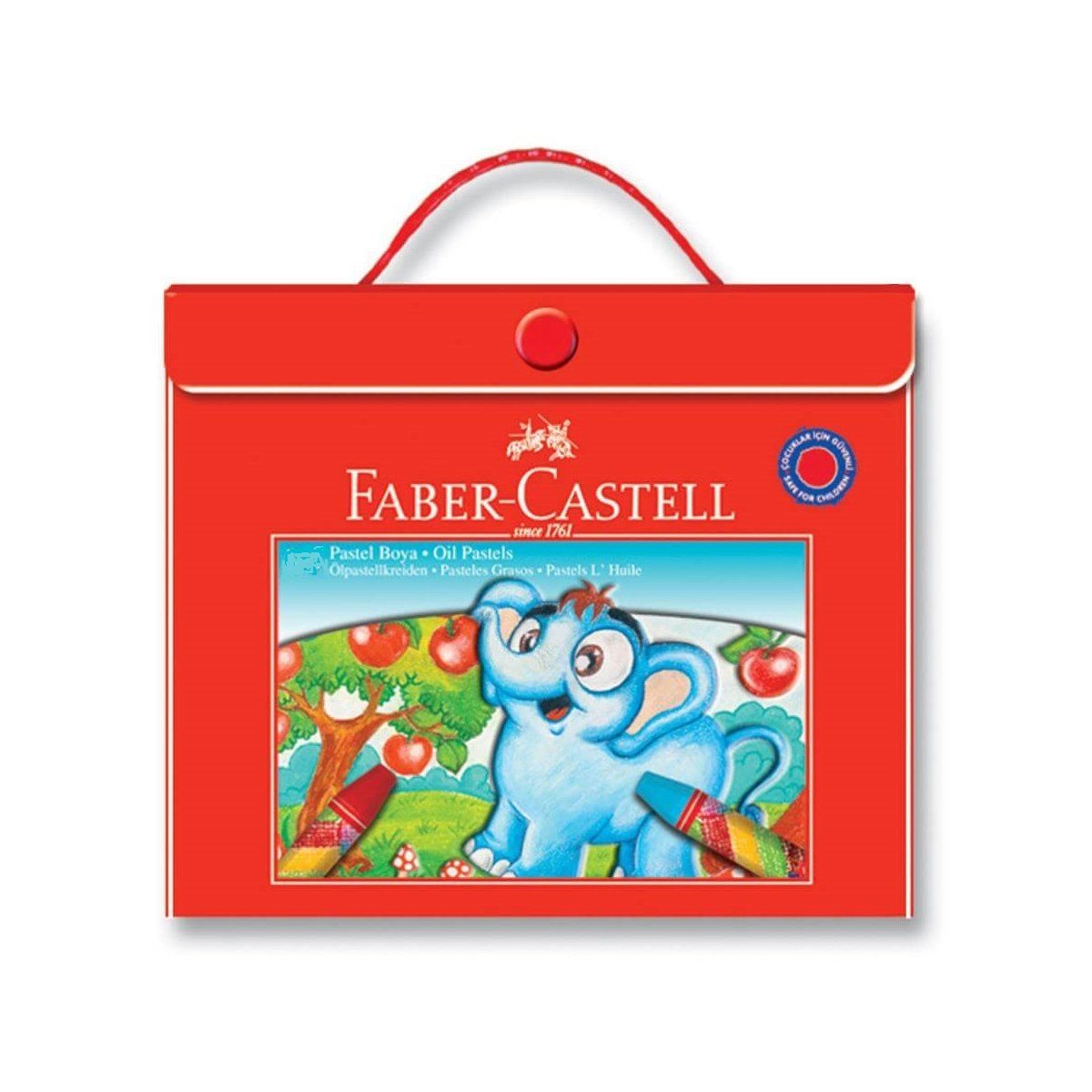 Faber Castel Çantalı Pastel Boya 18 Renk