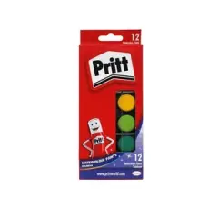 Pritt---Suluboya - 12 Renk - Küçük Tablet
