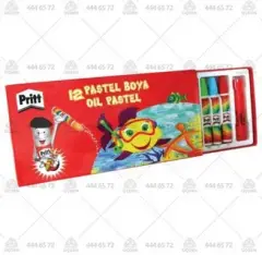 Pritt---Pastel Boya - 12 Renk - Karton Kutu