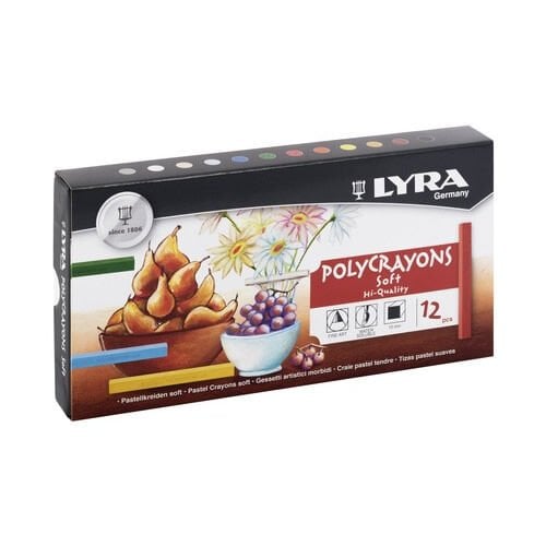 LYRA  Polycrayons - Toz Pastel	12'li Kutu