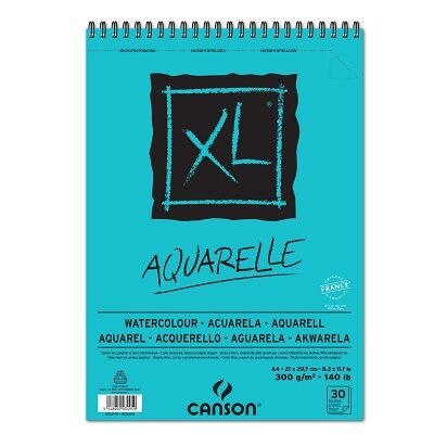 Canson XL Aquarelle Suluboya Defteri 30S A4 300G