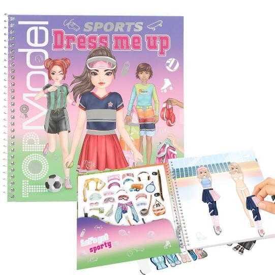 TOPModel Dress Me Up Stickerbook Spor