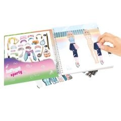 TOPModel Dress Me Up Stickerbook Spor