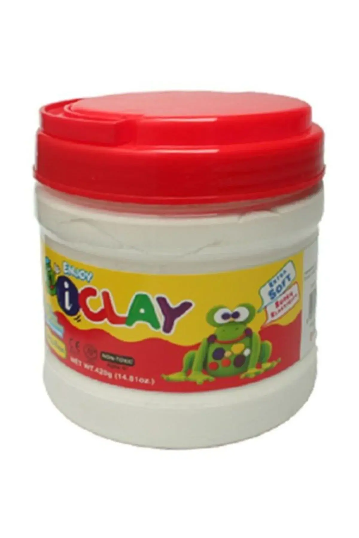 AMOS PROJE HAMURU-I CLAY BEYAZ 400GR KAVANOZ