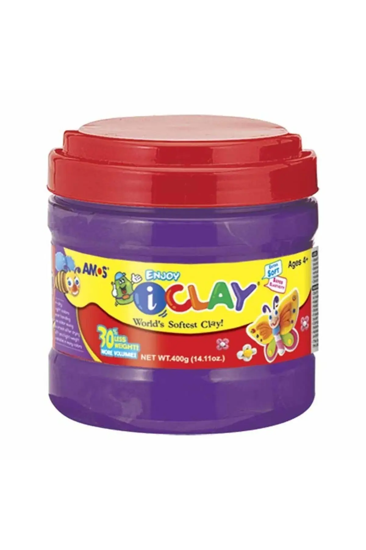 AMOS PROJE HAMURU-I CLAY MOR 400GR KAVANOZ